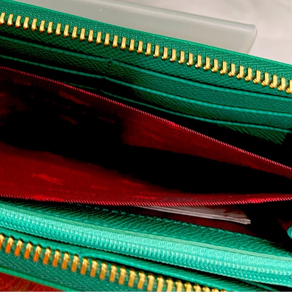 ETRO Milano Zip Around Continental Long Wallet Made In Italy ~ NWT! - Picture 12 of 17